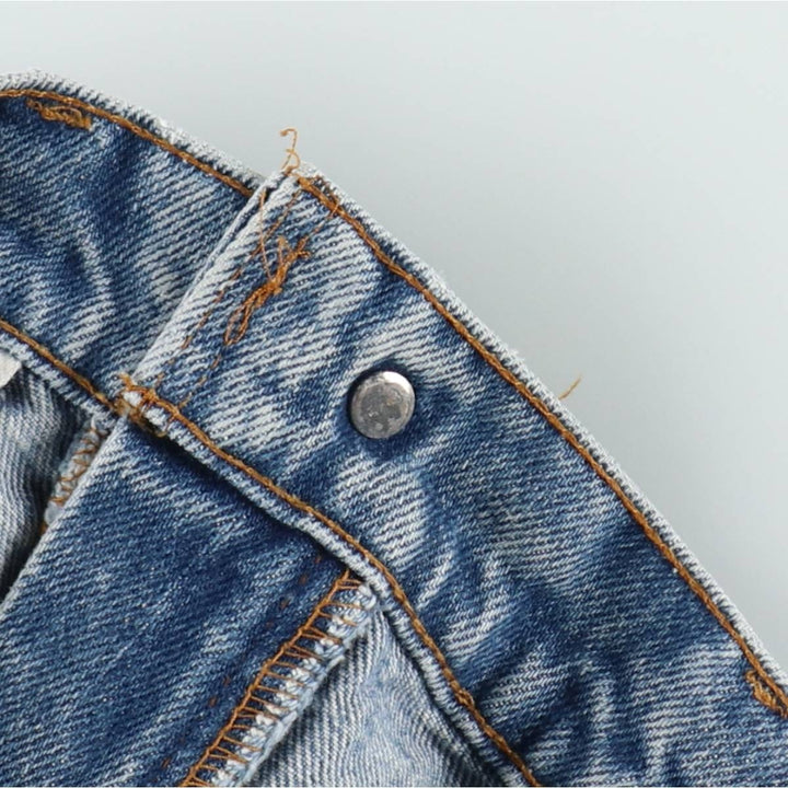 Vintage 1980'S Levi's 20505-0217 Orange Tab Tapered Denim Pants, Made in USA, Men's Size W32 unclear blue type Vintage Second Hand