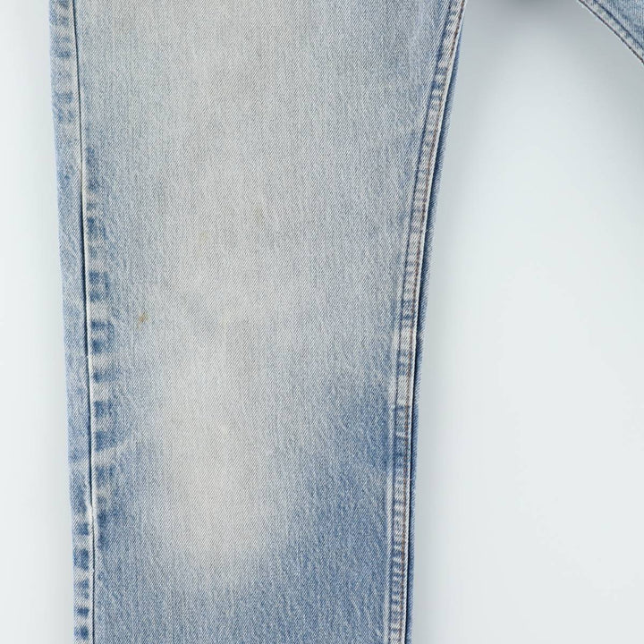 Vintage 1980'S Levi's 20505-0217 Orange Tab Tapered Denim Pants, Made in USA, Men's Size W32 unclear blue type Vintage Second Hand