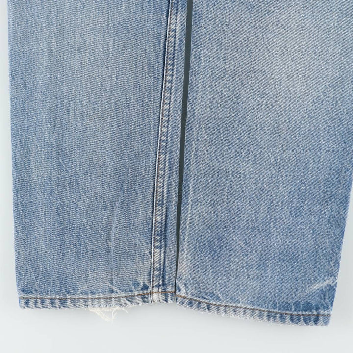 Vintage 1980'S Levi's 20505-0217 Orange Tab Tapered Denim Pants, Made in USA, Men's Size W32 unclear blue type Vintage Second Hand