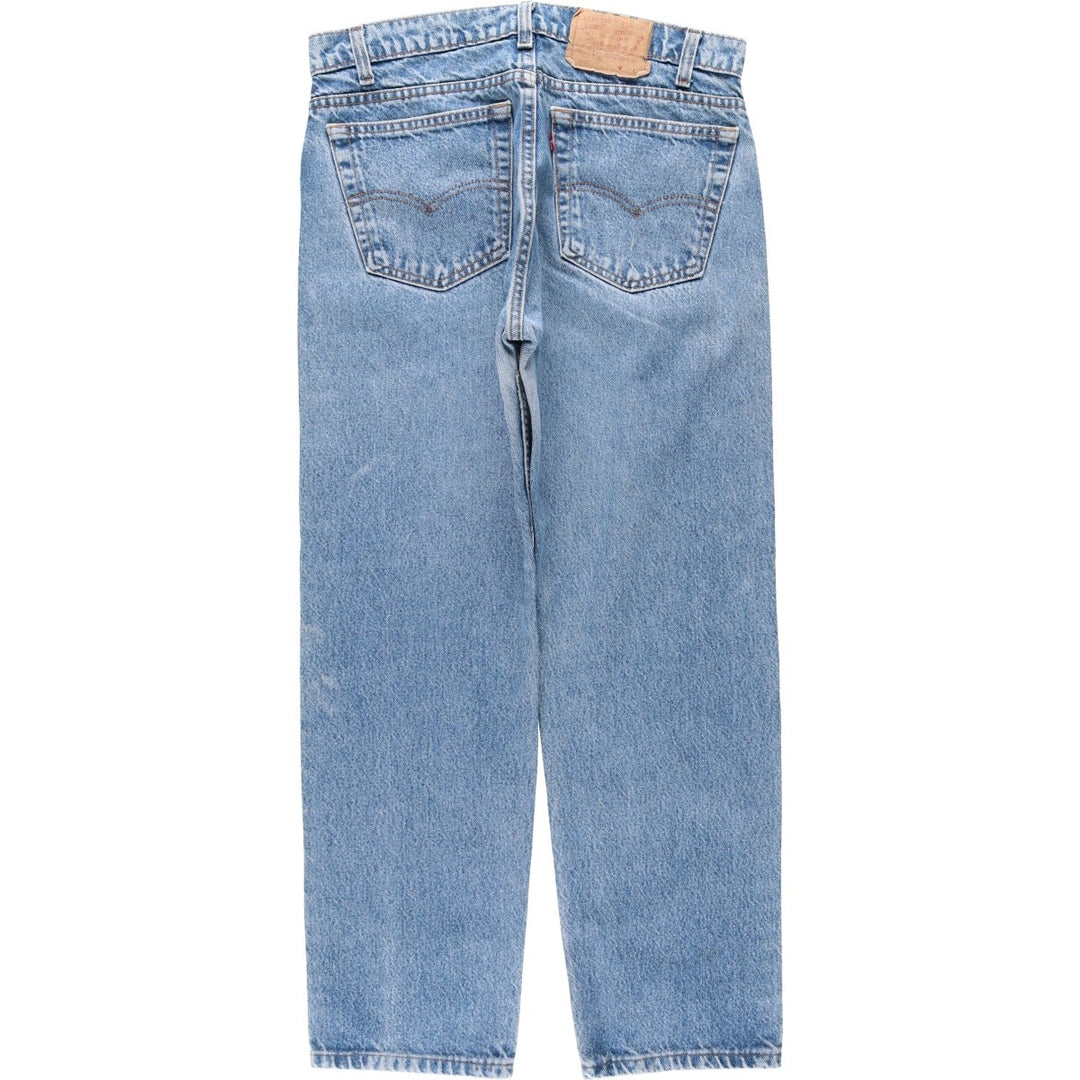 90'S Levi's 505-0216 Tapered Denim Pants, Men's, Size W32, Vintage unclear blue type Vintage Second Hand