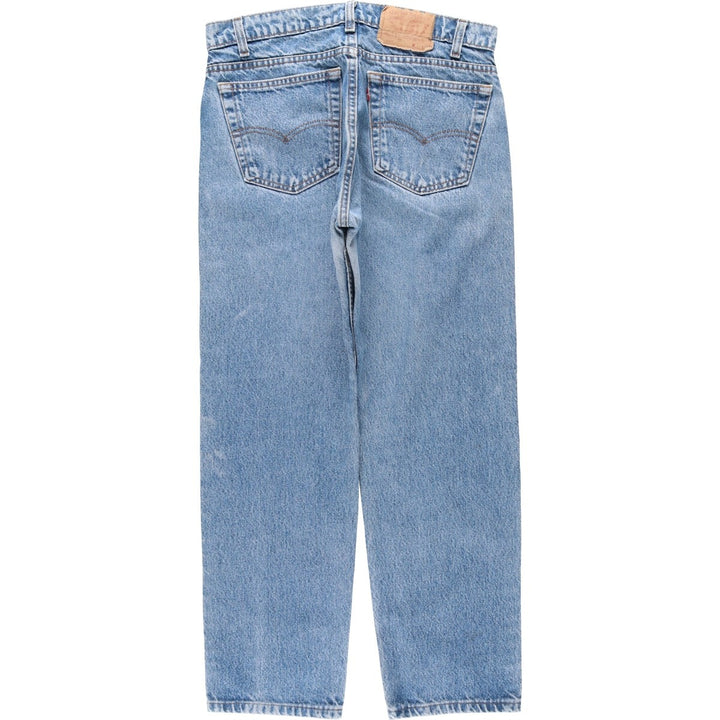 90'S Levi's 505-0216 Tapered Denim Pants, Men's, Size W32, Vintage unclear blue type Vintage Second Hand