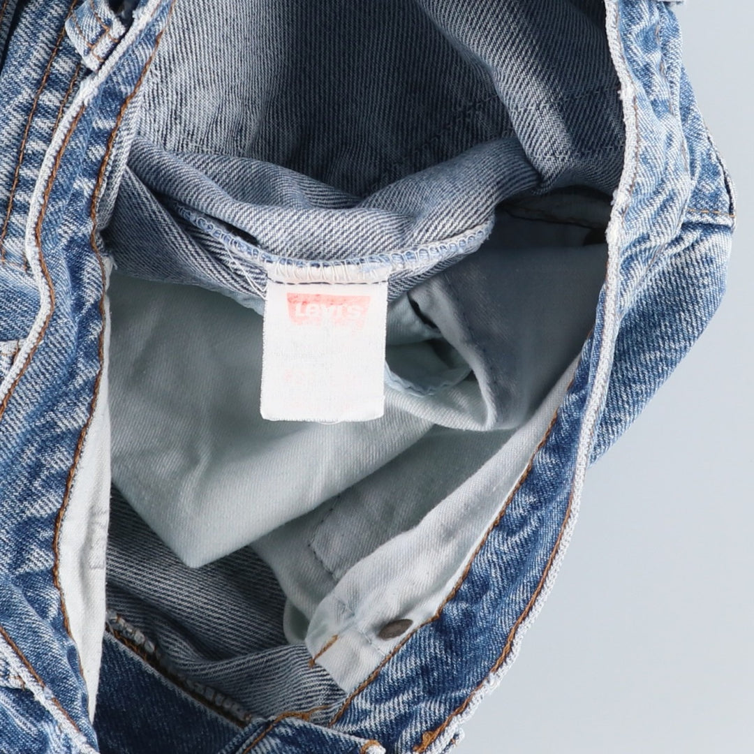 90'S Levi's 505-0216 Tapered Denim Pants, Men's, Size W32, Vintage unclear blue type Vintage Second Hand