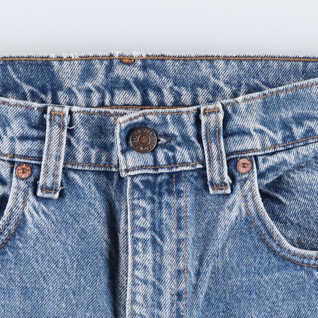 90'S Levi's 505-0216 Tapered Denim Pants, Men's, Size W32, Vintage unclear blue type Vintage Second Hand