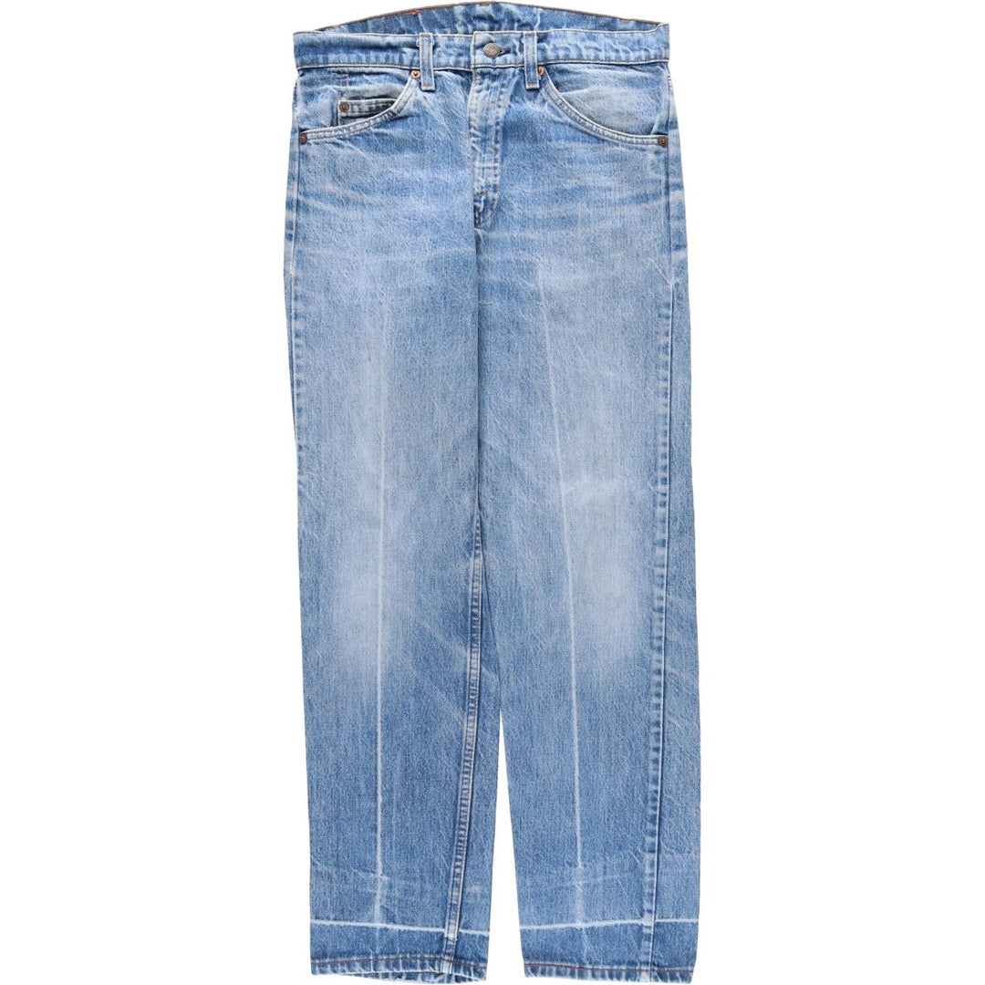 ~1990'S Levi's 505-0217 Orange Tab Tapered Denim Pants, Made in USA, Men's W31 (approx.), Vintage cotton blue type Vintage Second Hand