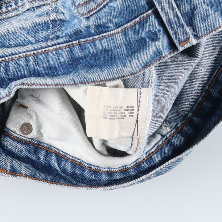 ~1990'S Levi's 505-0217 Orange Tab Tapered Denim Pants, Made in USA, Men's W31 (approx.), Vintage cotton blue type Vintage Second Hand