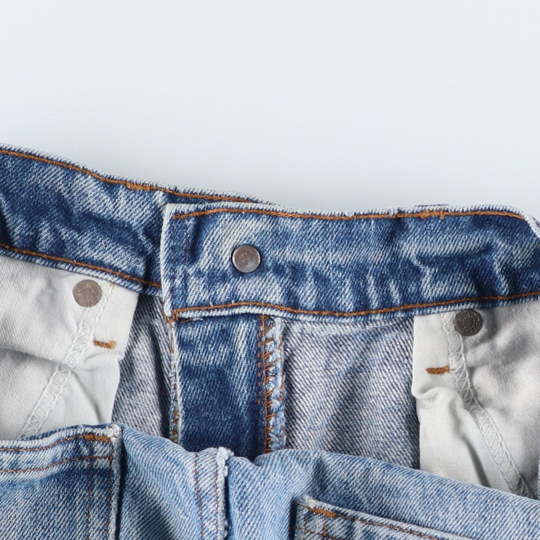 ~1990'S Levi's 505-0217 Orange Tab Tapered Denim Pants, Made in USA, Men's W31 (approx.), Vintage cotton blue type Vintage Second Hand