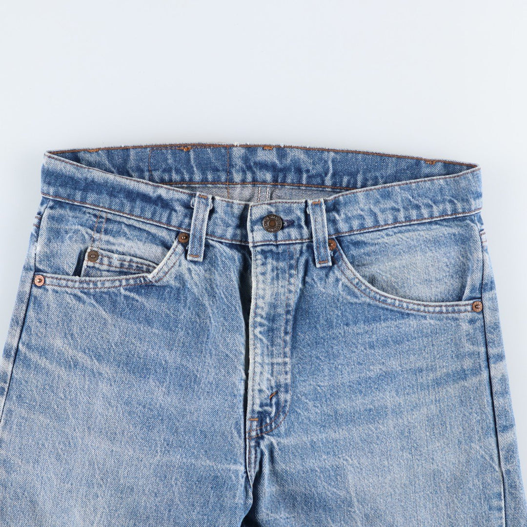 ~1990'S Levi's 505-0217 Orange Tab Tapered Denim Pants, Made in USA, Men's W31 (approx.), Vintage cotton blue type Vintage Second Hand