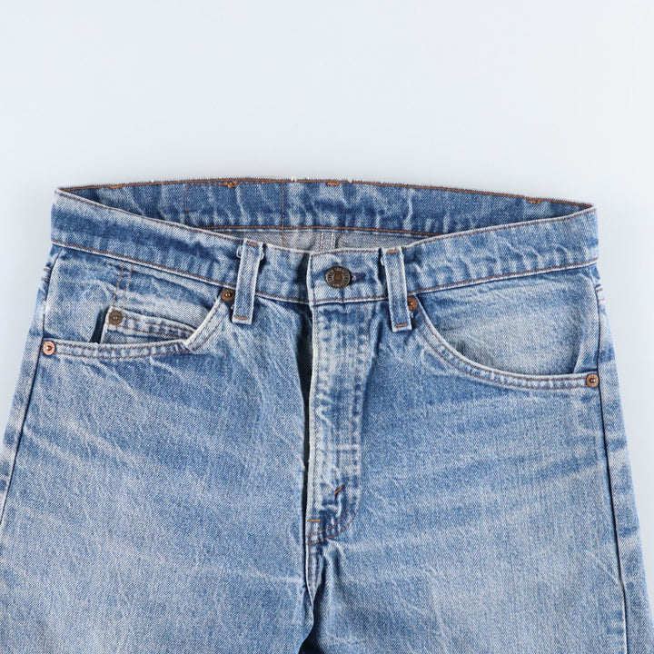 ~1990'S Levi's 505-0217 Orange Tab Tapered Denim Pants, Made in USA, Men's W31 (approx.), Vintage cotton blue type Vintage Second Hand