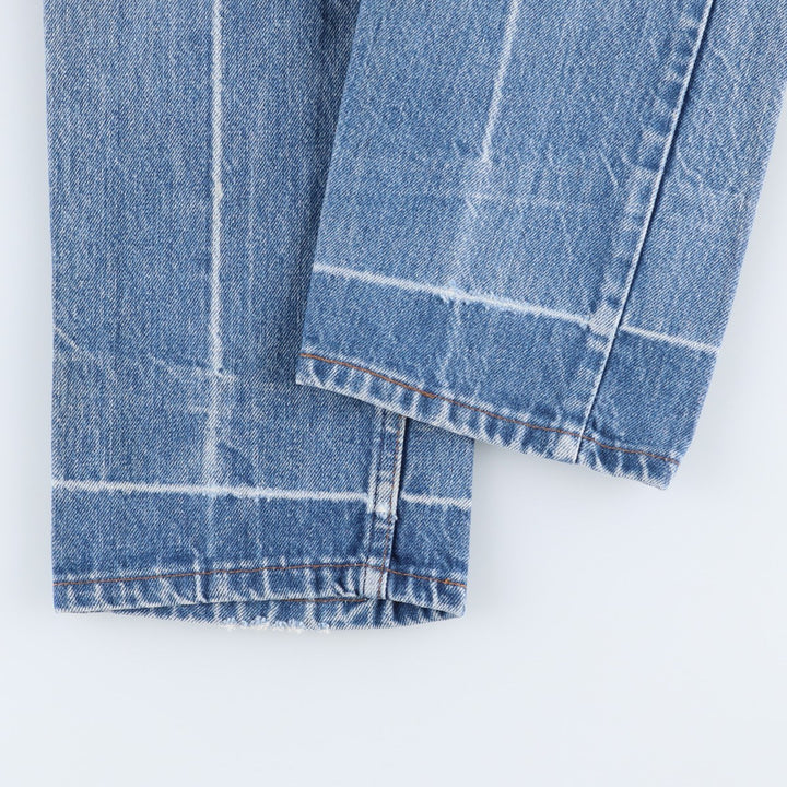 ~1990'S Levi's 505-0217 Orange Tab Tapered Denim Pants, Made in USA, Men's W31 (approx.), Vintage cotton blue type Vintage Second Hand