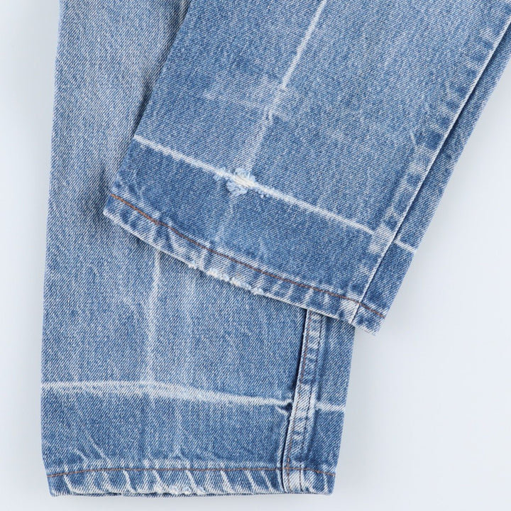 ~1990'S Levi's 505-0217 Orange Tab Tapered Denim Pants, Made in USA, Men's W31 (approx.), Vintage cotton blue type Vintage Second Hand
