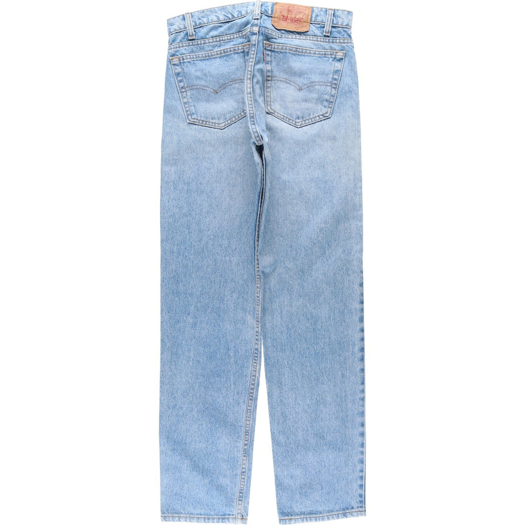 Levi's 505-0290 Tapered Denim Pants, Made in USA, Men's Size W30 (approx.) cotton blue type Vintage Second Hand