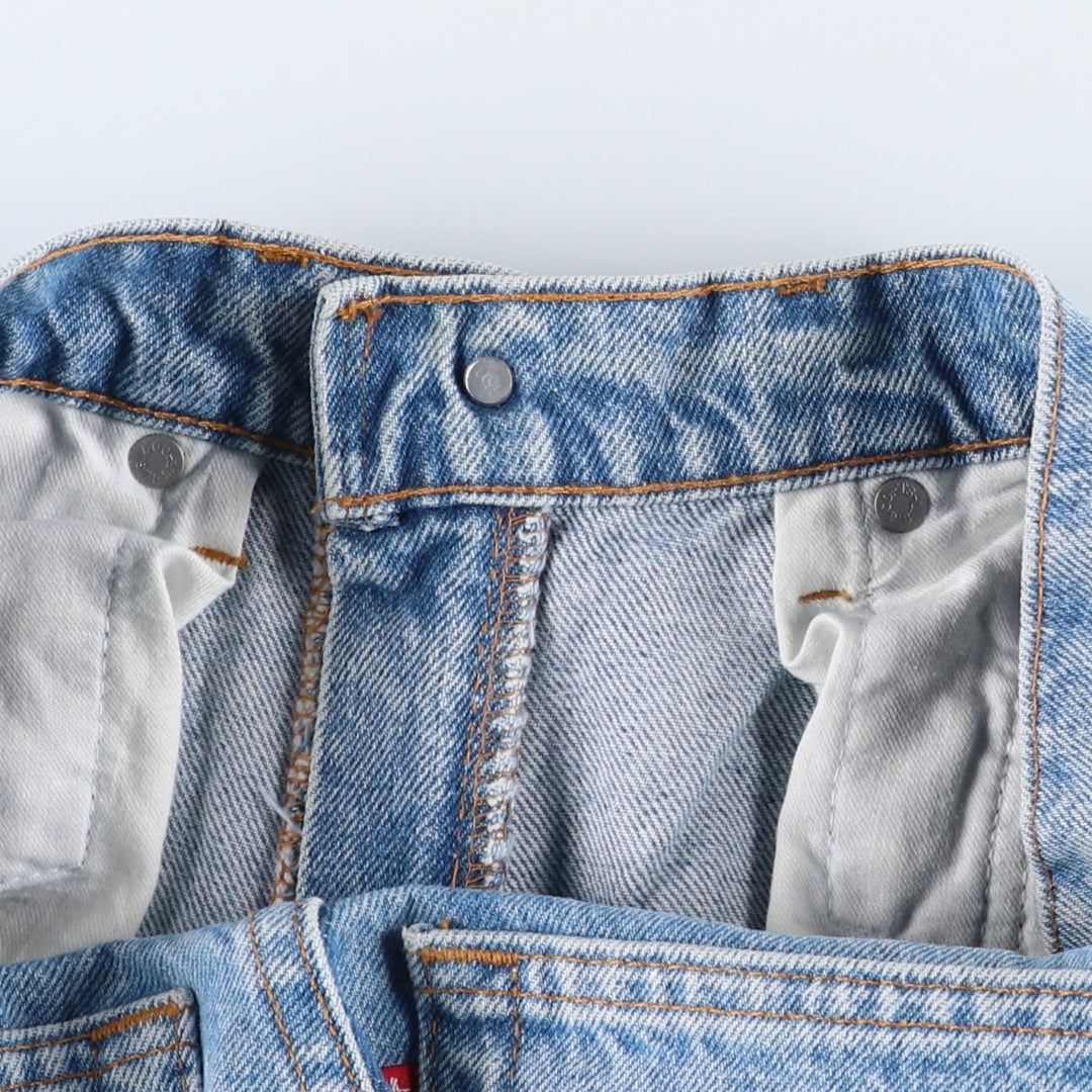 Levi's 505-0290 Tapered Denim Pants, Made in USA, Men's Size W30 (approx.) cotton blue type Vintage Second Hand