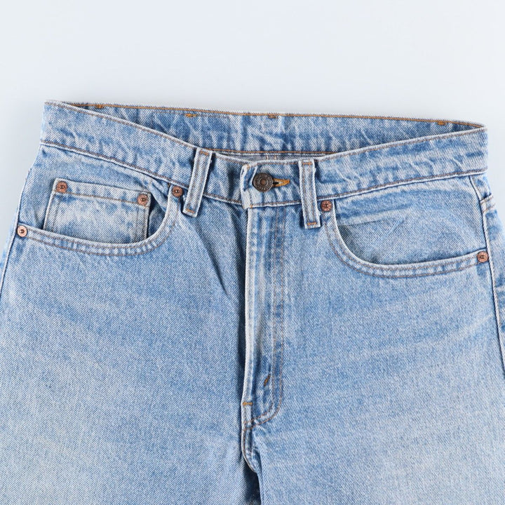 Levi's 505-0290 Tapered Denim Pants, Made in USA, Men's Size W30 (approx.) cotton blue type Vintage Second Hand