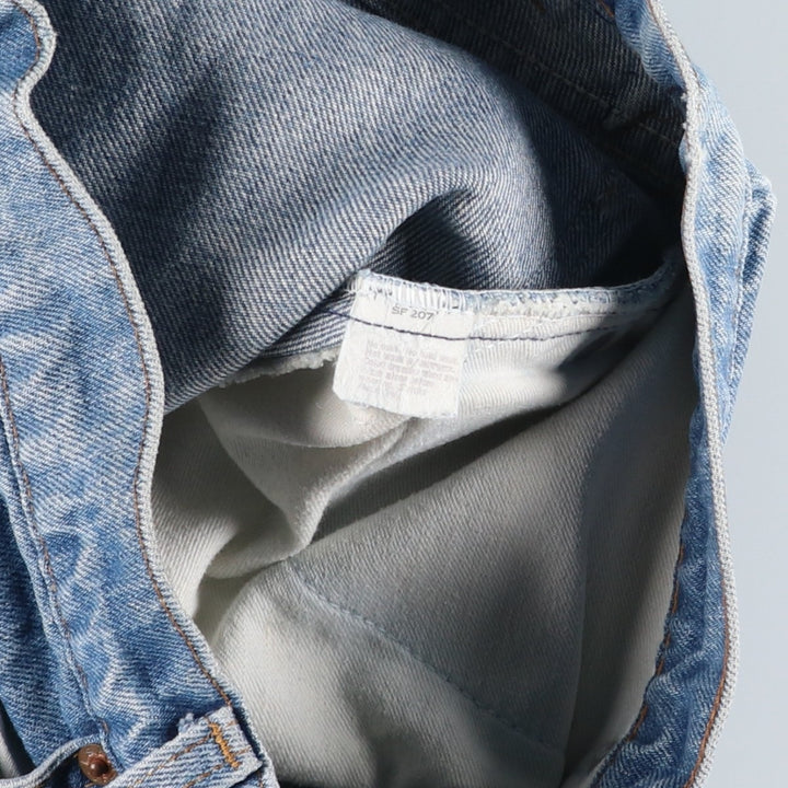 ~1980'S Levi's 505-0217 Orange Tab Tapered Denim Pants, Made in USA, Men's W29 (approx.), Vintage cotton blue type Vintage Second Hand