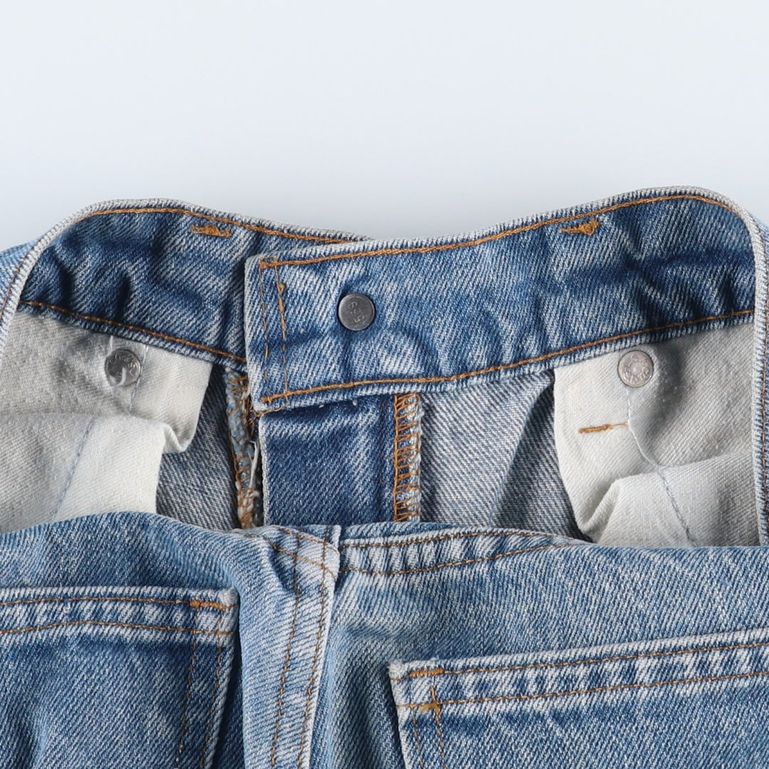 ~1980'S Levi's 505-0217 Orange Tab Tapered Denim Pants, Made in USA, Men's W29 (approx.), Vintage cotton blue type Vintage Second Hand