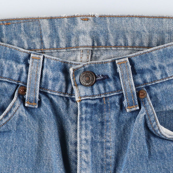 ~1980'S Levi's 505-0217 Orange Tab Tapered Denim Pants, Made in USA, Men's W29 (approx.), Vintage cotton blue type Vintage Second Hand