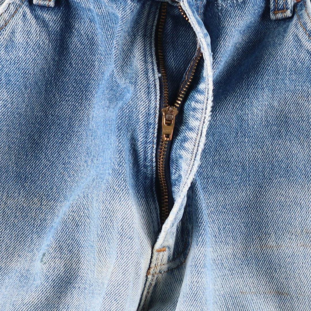 1990'S Levi's 505-0202 Orange Tab Tapered Denim Pants, Made in USA, Men's W36 (approx.), Vintage cotton blue type Vintage Second Hand