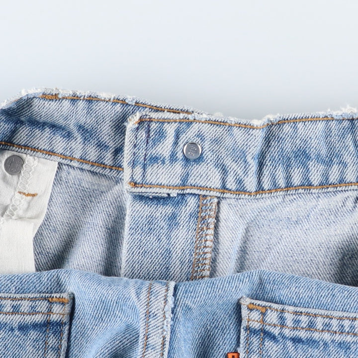 1990'S Levi's 505-0202 Orange Tab Tapered Denim Pants, Made in USA, Men's W36 (approx.), Vintage cotton blue type Vintage Second Hand
