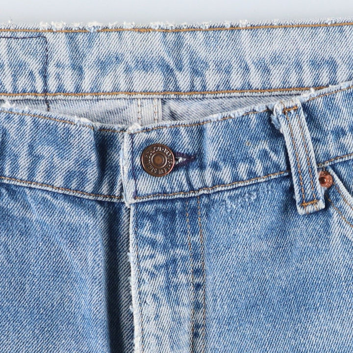 1990'S Levi's 505-0202 Orange Tab Tapered Denim Pants, Made in USA, Men's W36 (approx.), Vintage cotton blue type Vintage Second Hand