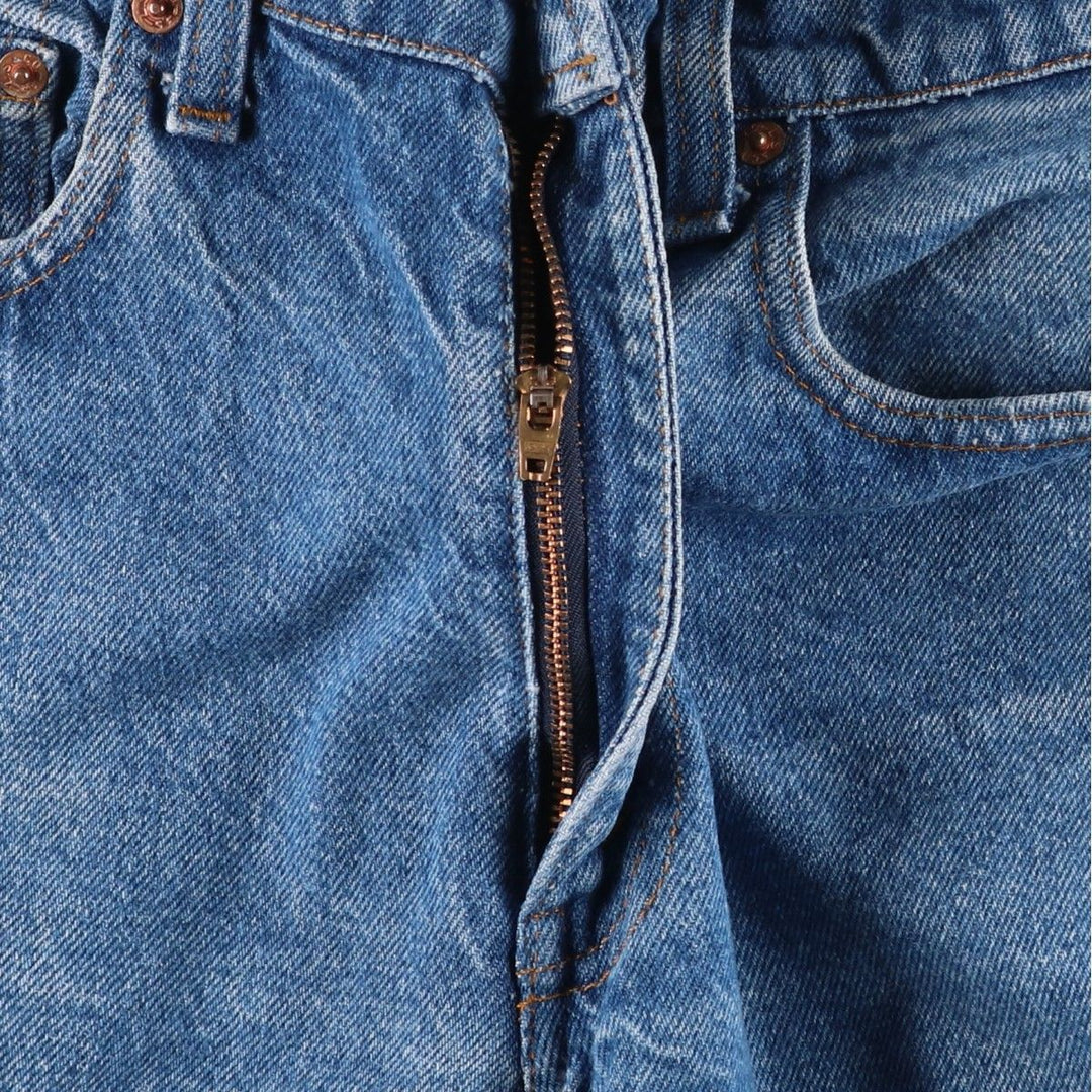 Levi's 505-0217 Tapered Denim Pants, Made in USA, Men's Size W30 (approx.) cotton blue type Vintage Second Hand