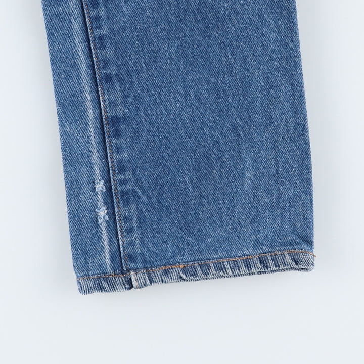 Levi's 505-0217 Tapered Denim Pants, Made in USA, Men's Size W30 (approx.) cotton blue type Vintage Second Hand
