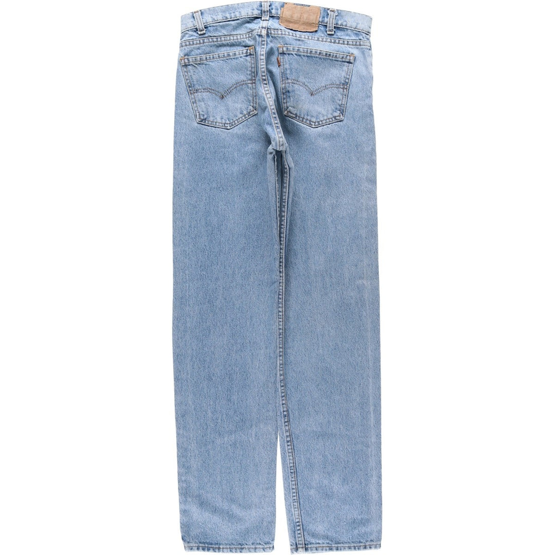 90s-00'S Levi's 40505-0218 Orange Tab Tapered Denim Pants, Made in USA, Men's W30 equivalent, Vintage cotton blue type Vintage Second Hand