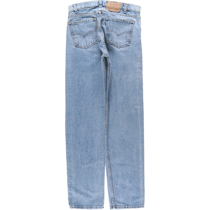 90s-00'S Levi's 40505-0218 Orange Tab Tapered Denim Pants, Made in USA, Men's W30 equivalent, Vintage cotton blue type Vintage Second Hand