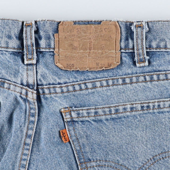 90s-00'S Levi's 40505-0218 Orange Tab Tapered Denim Pants, Made in USA, Men's W30 equivalent, Vintage cotton blue type Vintage Second Hand