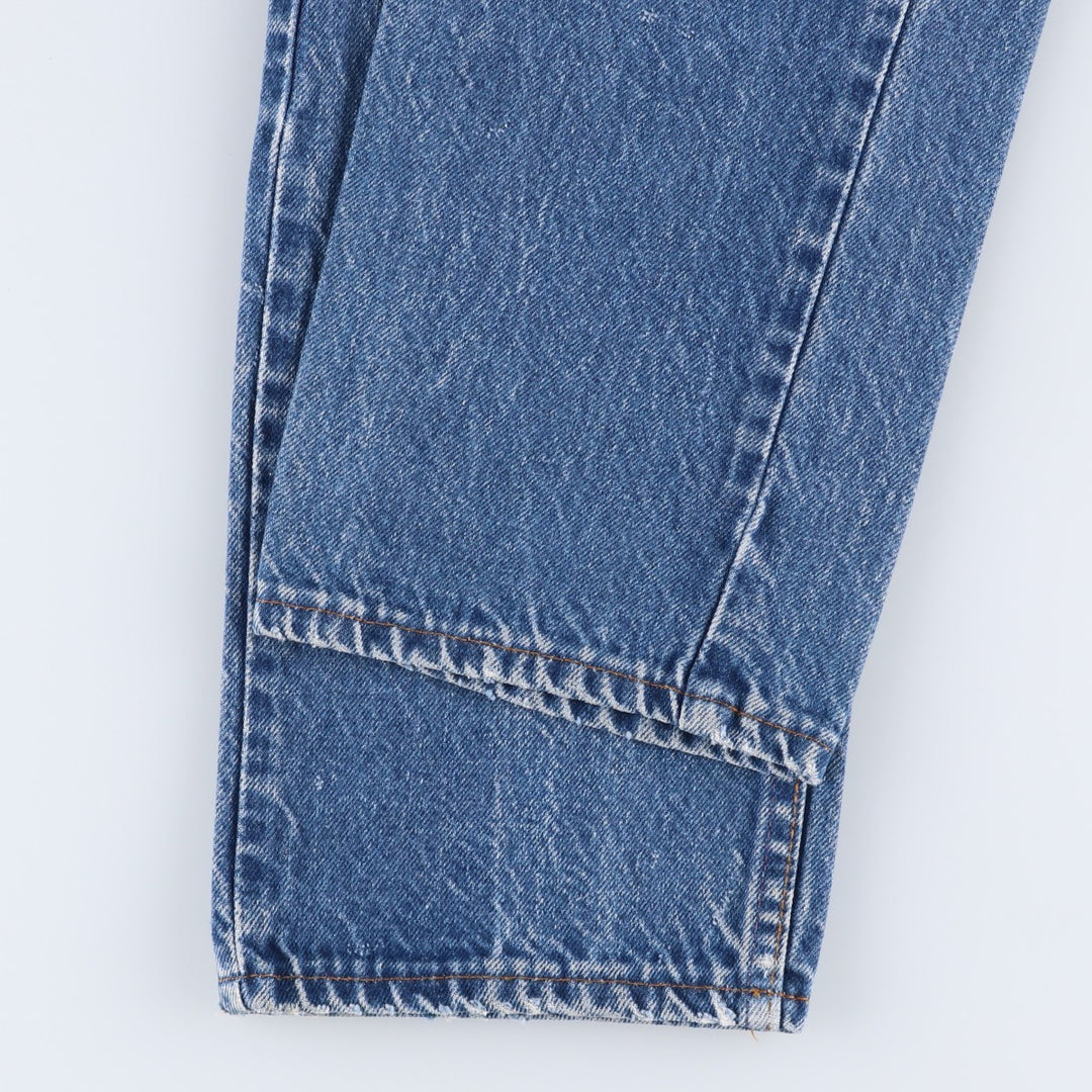 1980'S Levi's 20505-0217 Orange Tab Tapered Denim Pants, Made in USA, Men's Size W30 (approx.), Vintage cotton blue type Vintage Second Hand