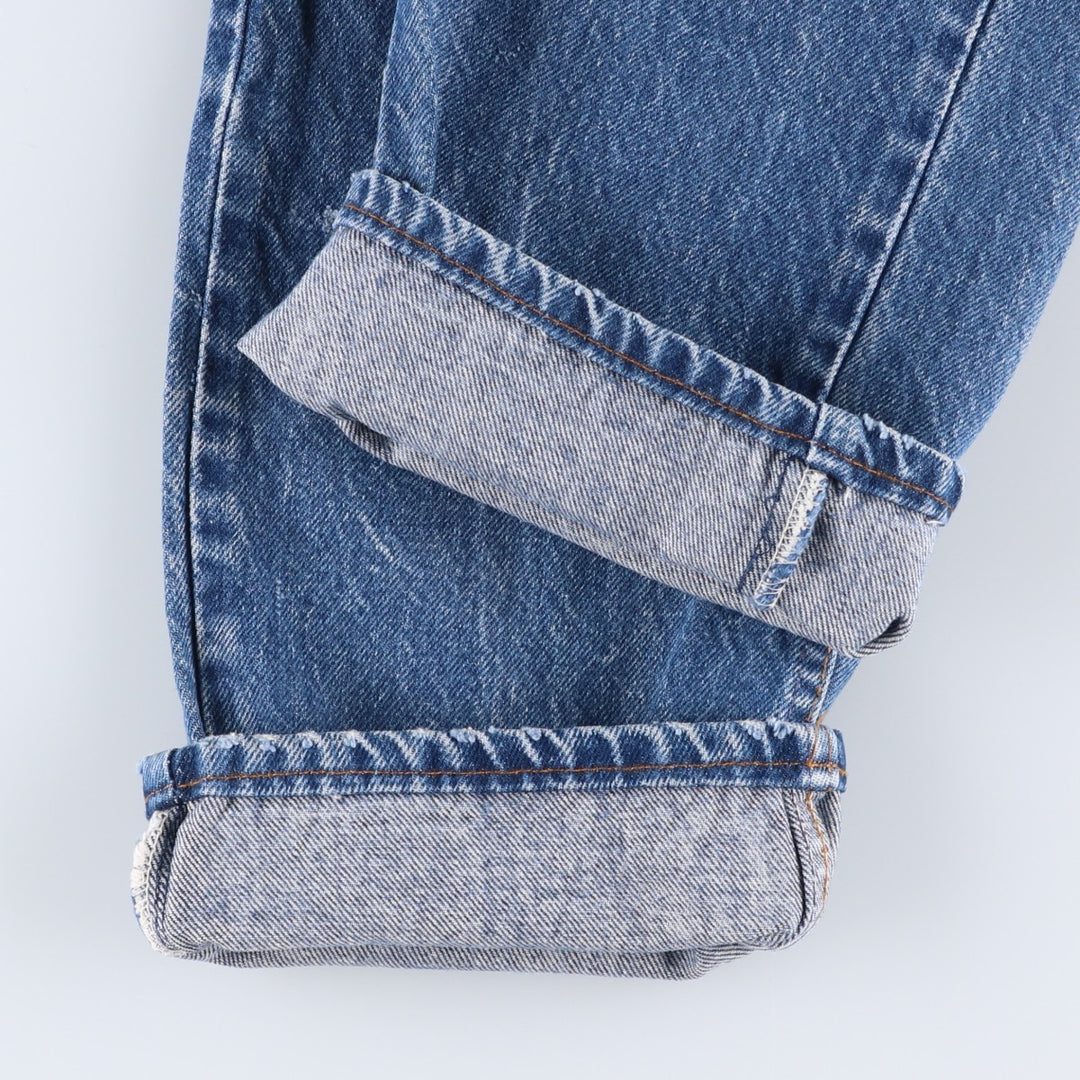 1980'S Levi's 20505-0217 Orange Tab Tapered Denim Pants, Made in USA, Men's Size W30 (approx.), Vintage cotton blue type Vintage Second Hand