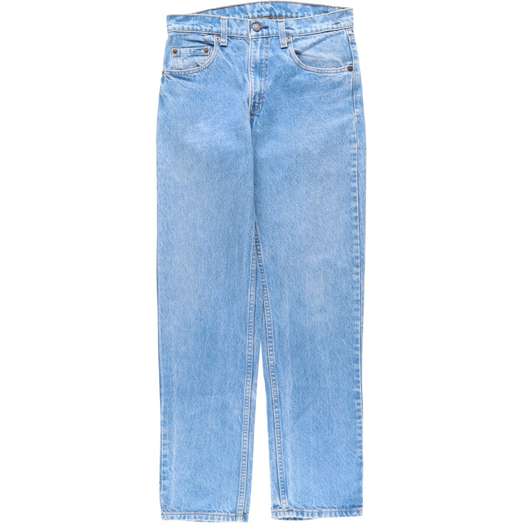 1980'S Levi's 505-0213 Tapered Denim Pants, Made in USA, Men's Size W30 (approx.), Vintage cotton blue type Vintage Second Hand
