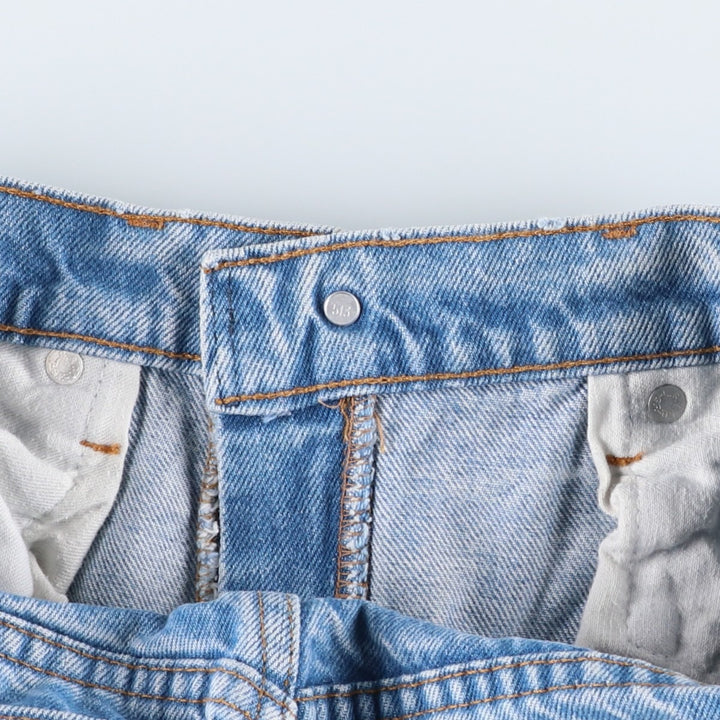 1980'S Levi's 505-0213 Tapered Denim Pants, Made in USA, Men's Size W30 (approx.), Vintage cotton blue type Vintage Second Hand