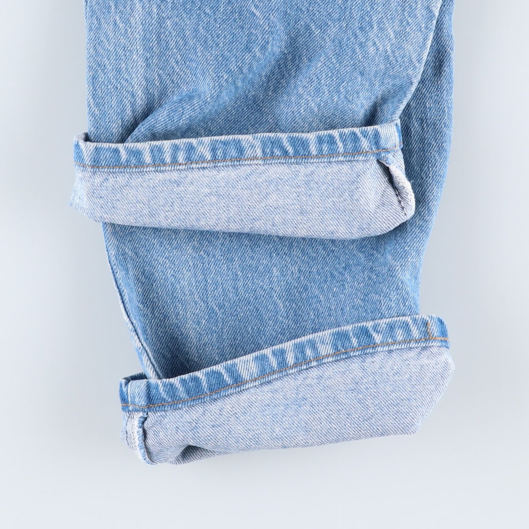 1980'S Levi's 505-0213 Tapered Denim Pants, Made in USA, Men's Size W30 (approx.), Vintage cotton blue type Vintage Second Hand