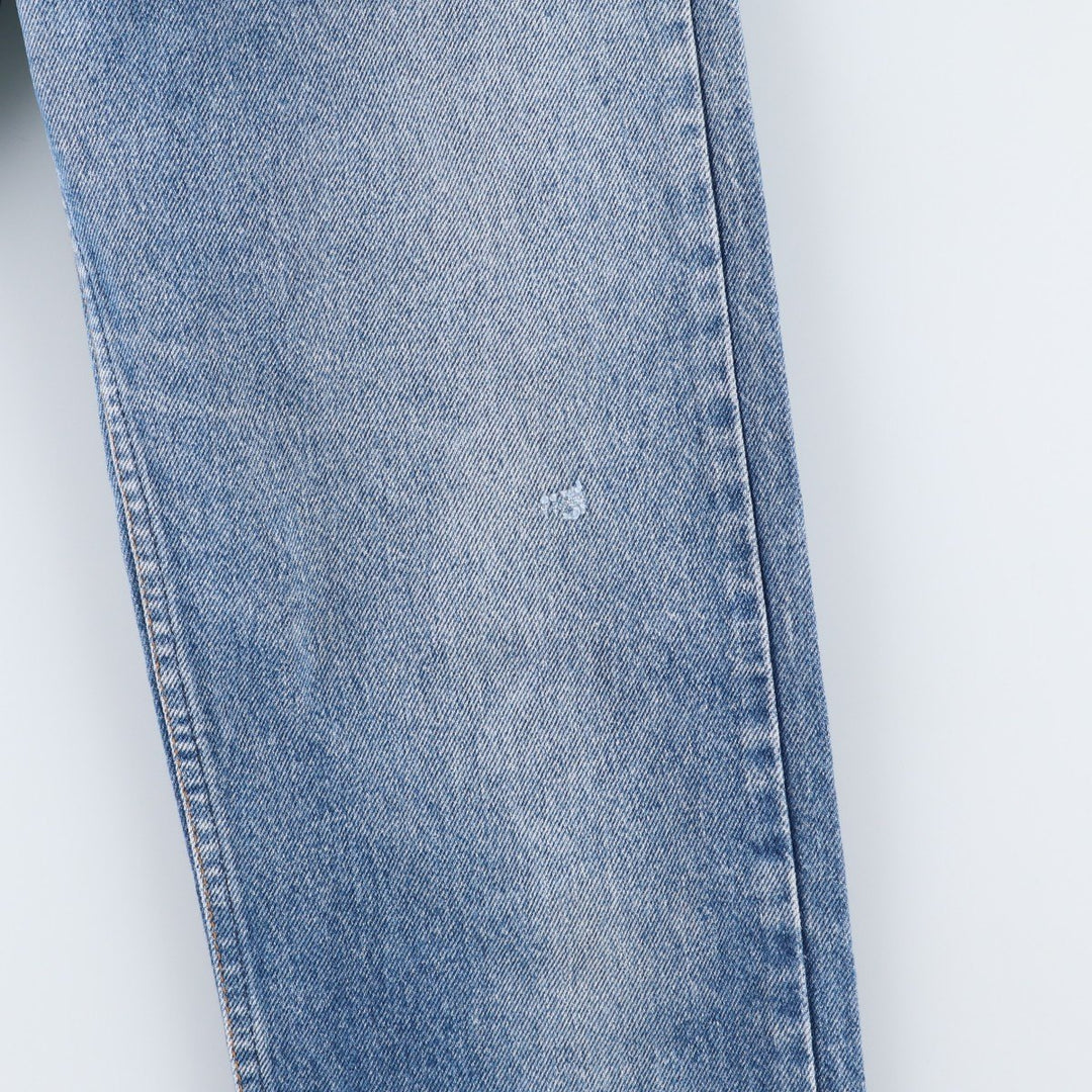 1980'S Levi's 20505-0217 Orange Tab Tapered Denim Pants, Made in USA, Men's Size W30 (approx.), Vintage cotton blue type Vintage Second Hand