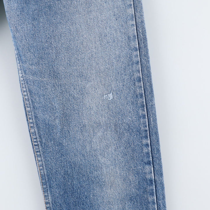 1980'S Levi's 20505-0217 Orange Tab Tapered Denim Pants, Made in USA, Men's Size W30 (approx.), Vintage cotton blue type Vintage Second Hand