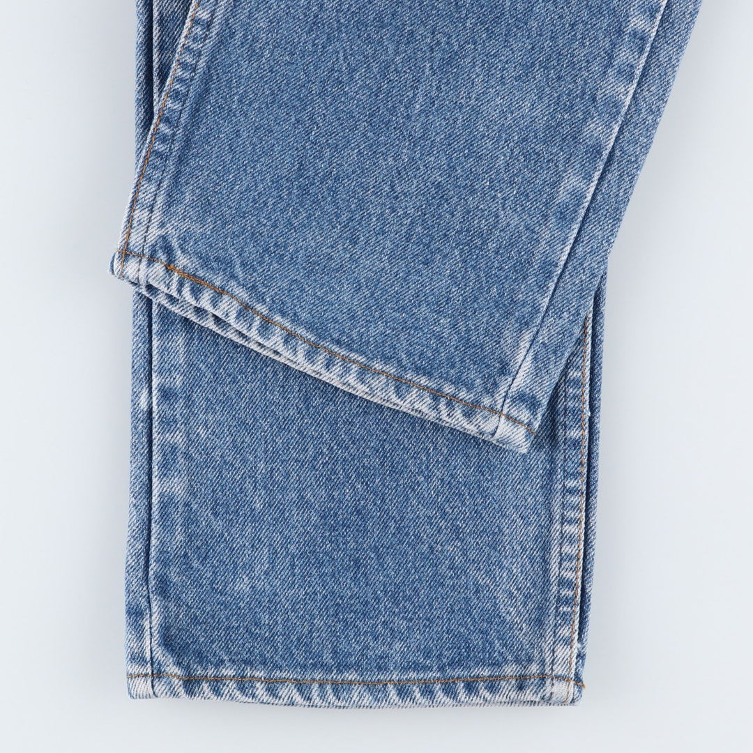 1980'S Levi's 20505-0217 Orange Tab Tapered Denim Pants, Made in USA, Men's Size W30 (approx.), Vintage cotton blue type Vintage Second Hand