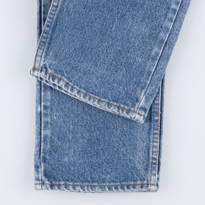 1980'S Levi's 20505-0217 Orange Tab Tapered Denim Pants, Made in USA, Men's Size W30 (approx.), Vintage cotton blue type Vintage Second Hand