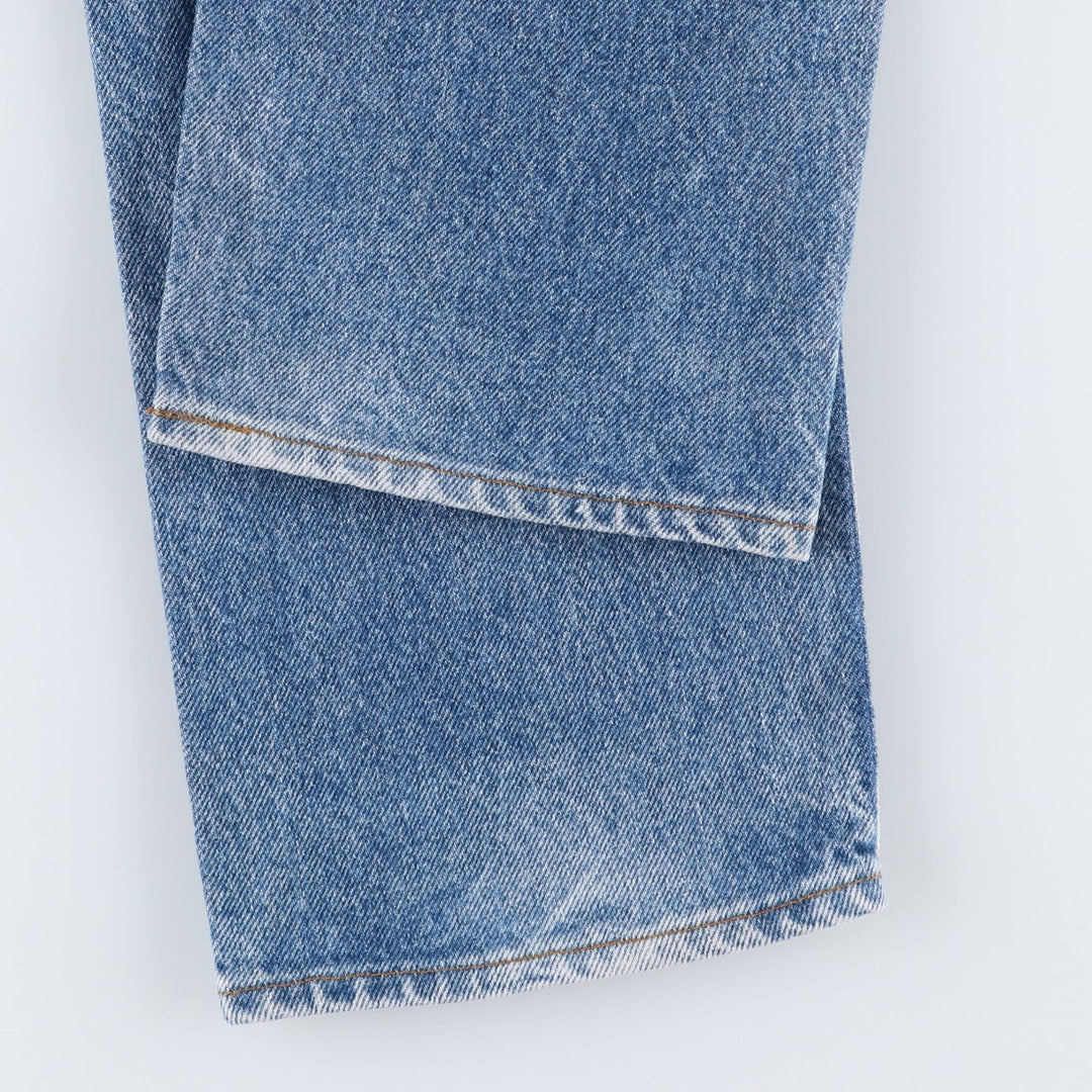 1980'S Levi's 20505-0217 Orange Tab Tapered Denim Pants, Made in USA, Men's Size W30 (approx.), Vintage cotton blue type Vintage Second Hand