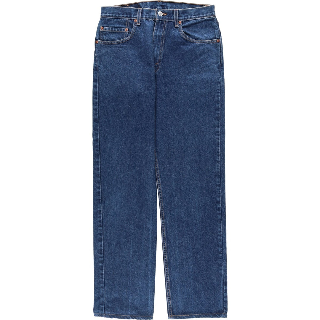 2000'S Levi's 505-0216 Regular Fit Straight Leg Tapered Denim Pants, Men's Size W31 (approx.) cotton navy blue type Vintage Second Hand