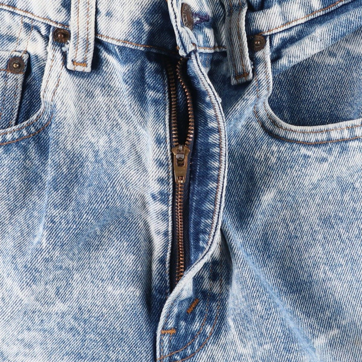 1980'S Levi's 505-0217 Chemical Wash Tapered Denim Pants, Men's W30 (approx.), Vintage unclear blue type Vintage Second Hand