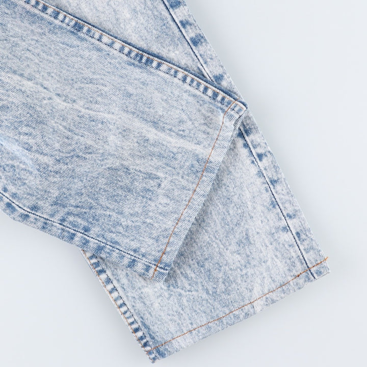 1980'S Levi's 505-0217 Chemical Wash Tapered Denim Pants, Men's W30 (approx.), Vintage unclear blue type Vintage Second Hand