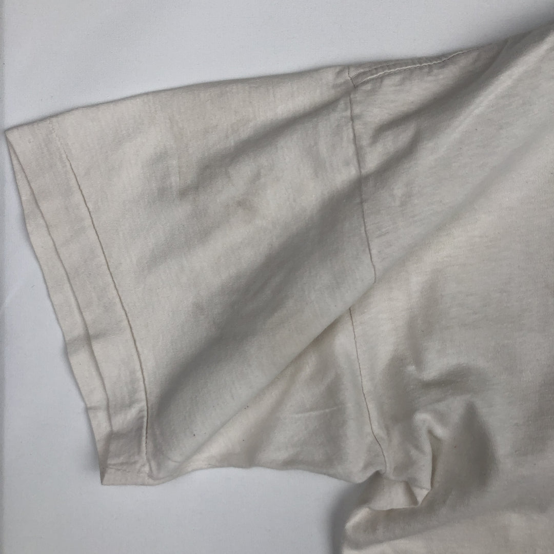 90'S Vintage Printed T-Shirt, Men's XL unclear white type Vintage Second Hand