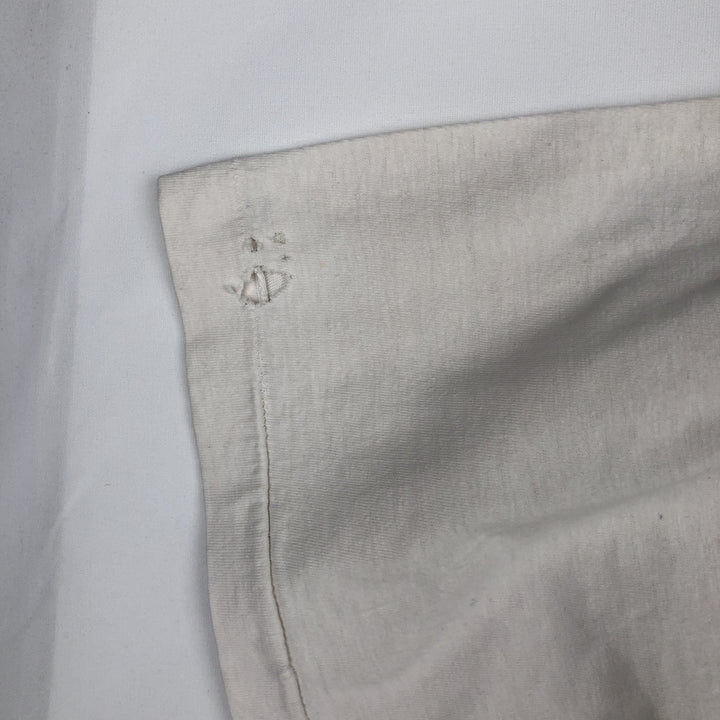 90'S Vintage Printed T-Shirt, Men's XL unclear white type Vintage Second Hand