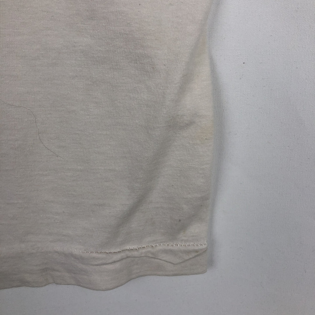 90'S Vintage Printed T-Shirt, Men's XL unclear white type Vintage Second Hand