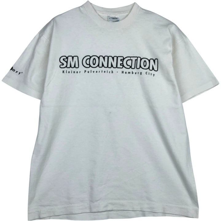 80s-90'S Fruit of the Loom SCREEN STARS print T-shirt, men's size L (approx.) cotton white type Vintage Second Hand