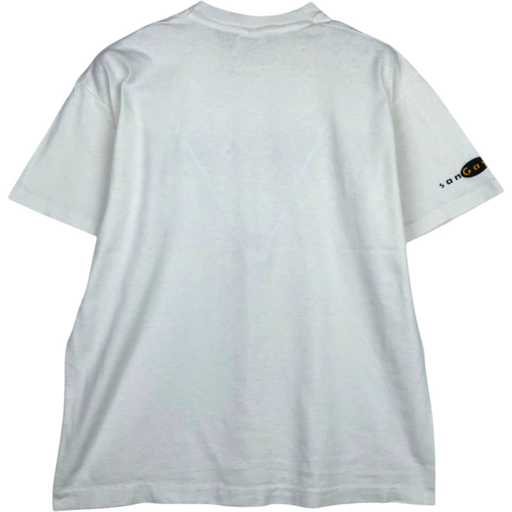 80s-90'S Fruit of the Loom SCREEN STARS print T-shirt, men's size L (approx.) cotton white type Vintage Second Hand