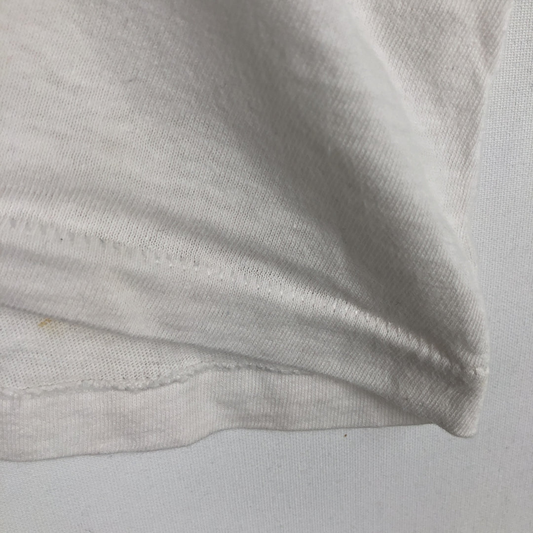 ~90'S STEDMAN Print T-Shirt, Men's Size M (Equivalent), Vintage cotton white type Vintage Second Hand
