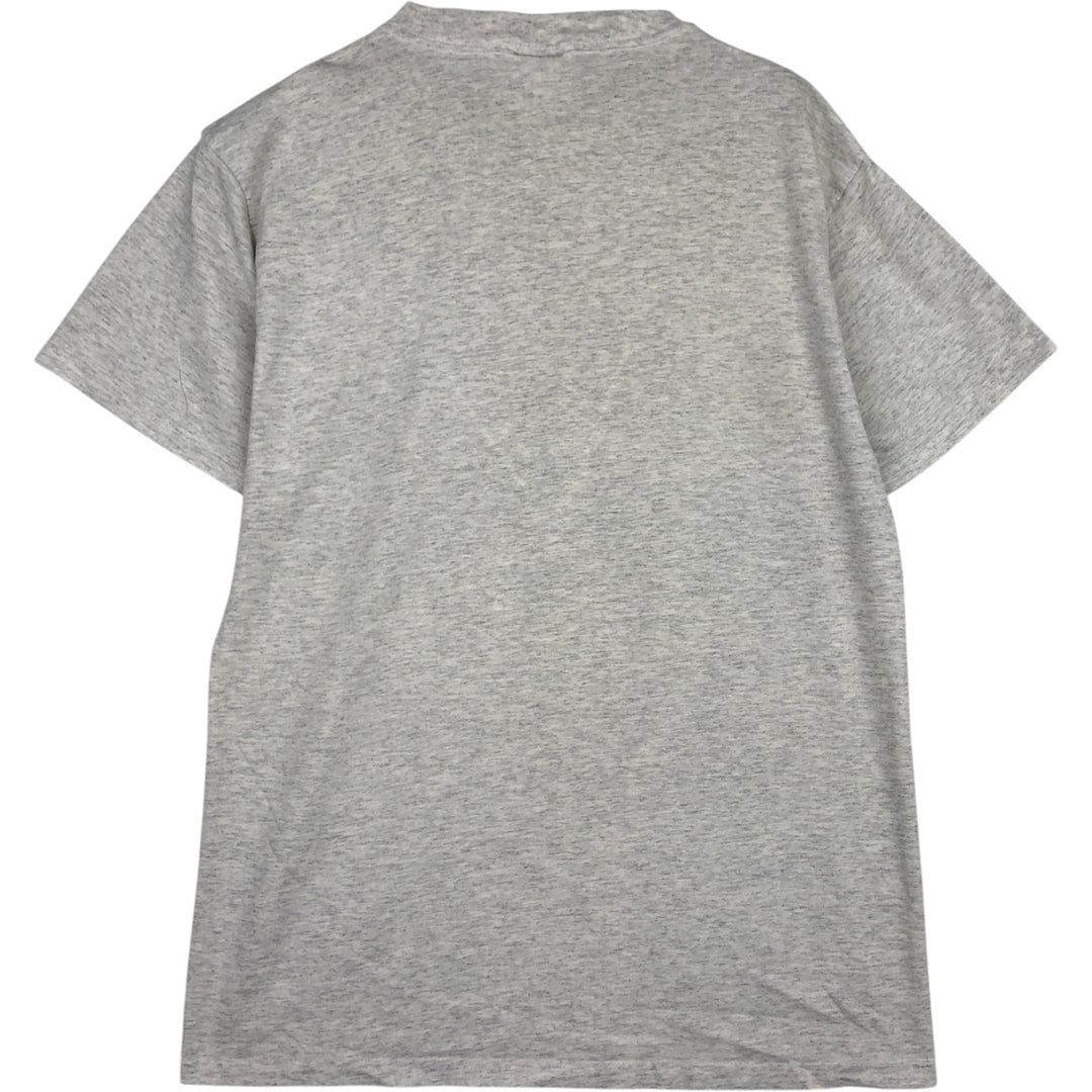 90'S SSI Print T-Shirt, Men's Size L (Equivalent), Vintage cotton gray type Vintage Second Hand