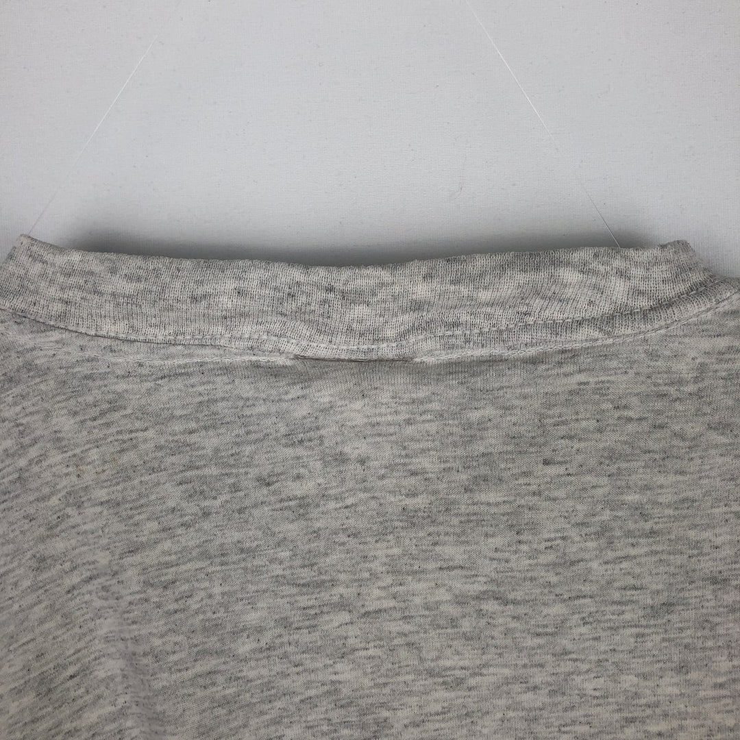 90'S SSI Print T-Shirt, Men's Size L (Equivalent), Vintage cotton gray type Vintage Second Hand