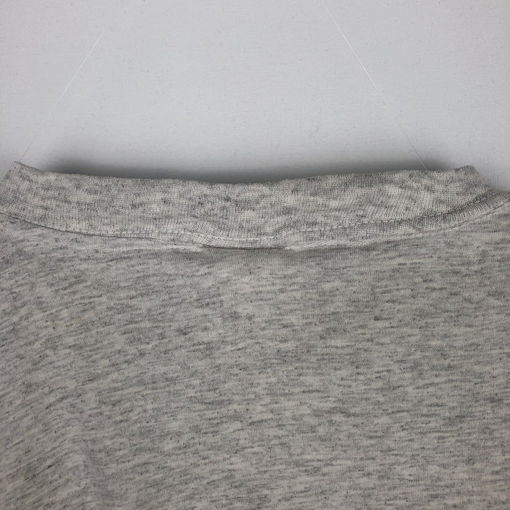 90'S SSI Print T-Shirt, Men's Size L (Equivalent), Vintage cotton gray type Vintage Second Hand